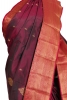 Traditional Contrast Wedding South Silk Saree